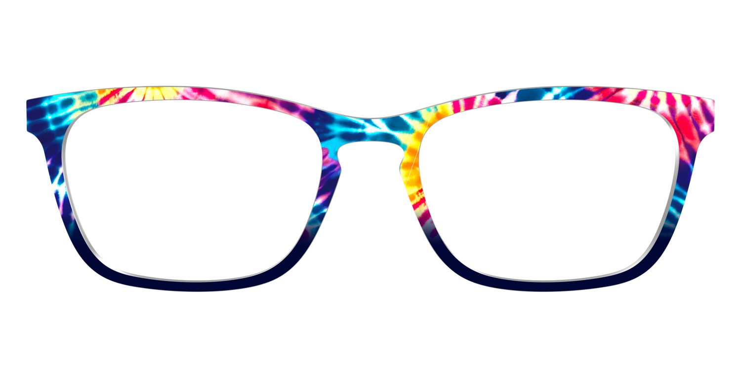 The Funky Tie-Dye - Front Top Image - Pair Eyewear