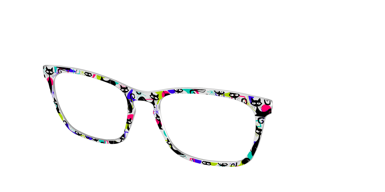The Futuristic Felines - Angle Top Image - Pair Eyewear