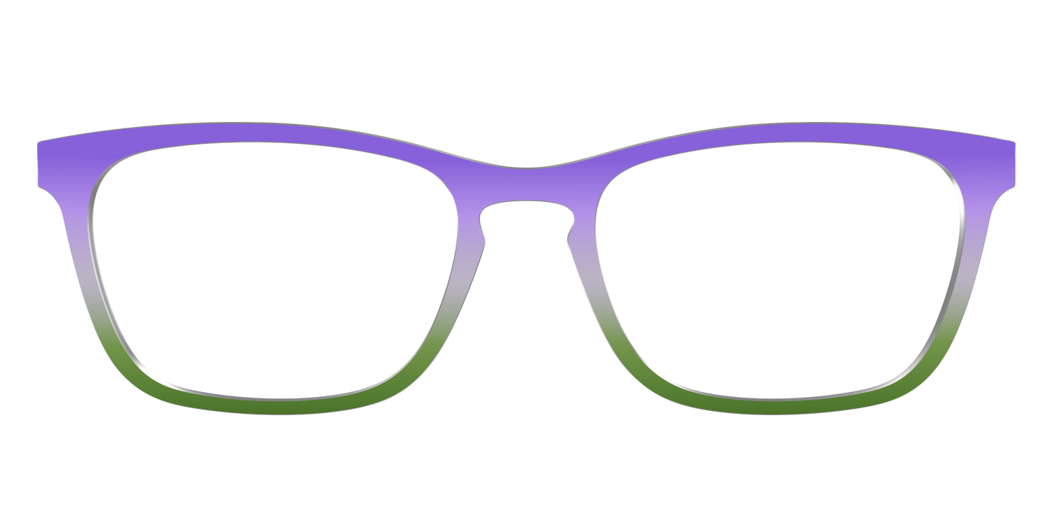 The Genderqueer Gradient - Front Top Image - Pair Eyewear