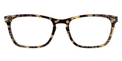 The Haunted Tortoise with Gold Foil Webs - Front Top Thumbnail - Pair Eyewear