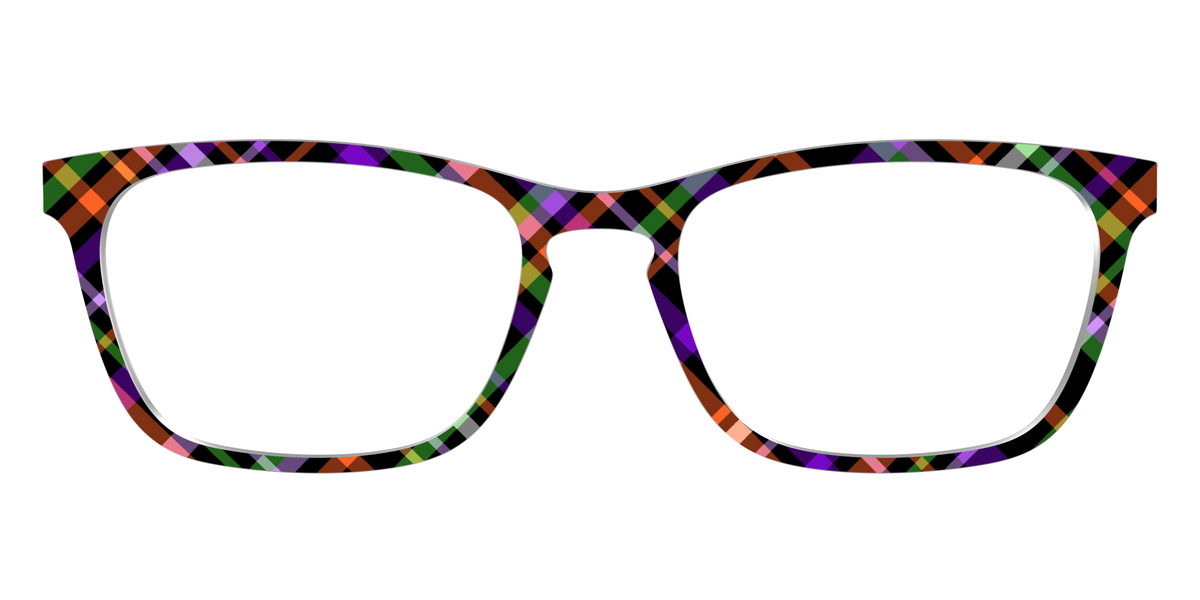 The Hexed Plaid - Front Top Image - Pair Eyewear