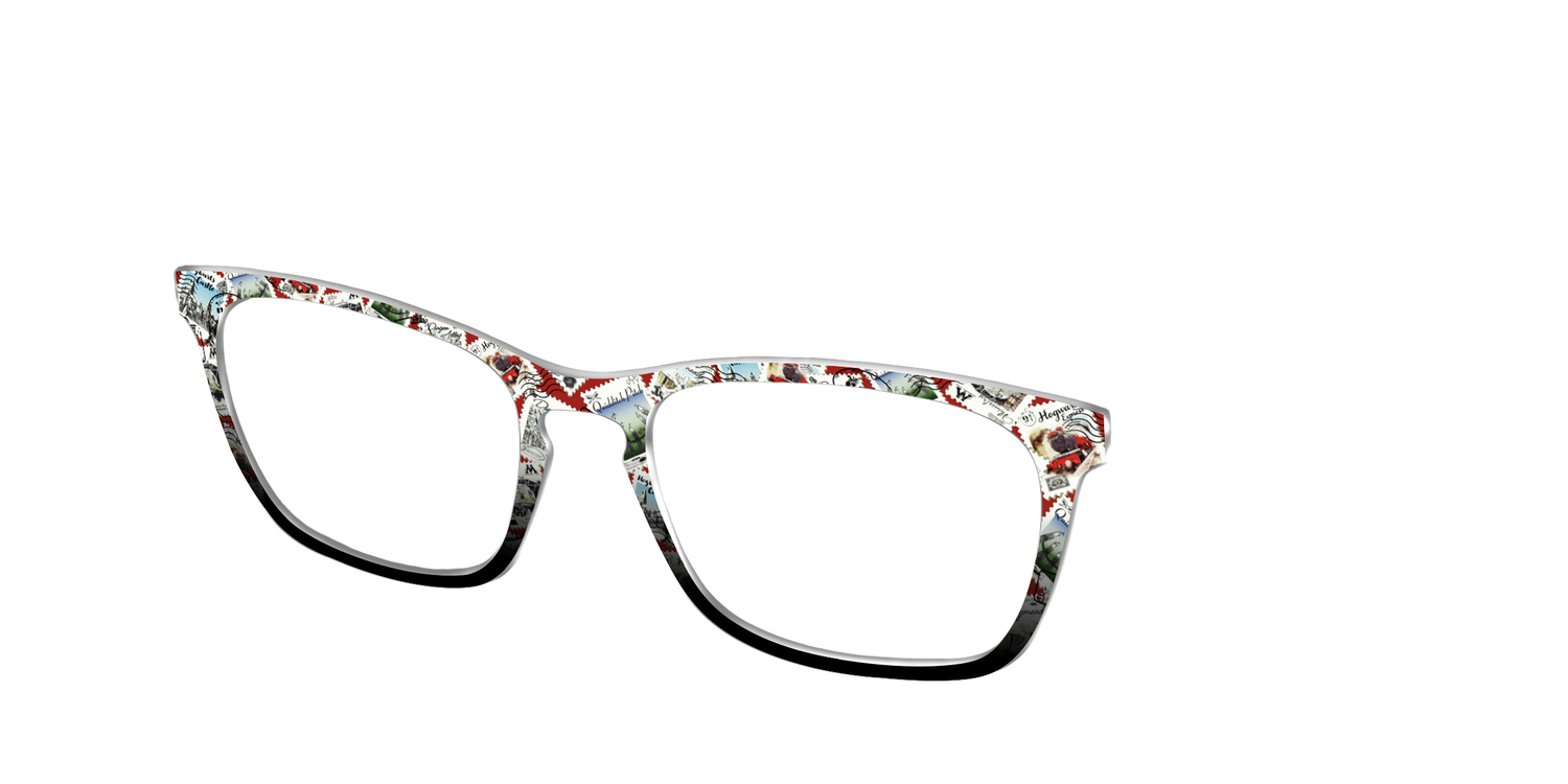 The Hogwarts™ Stamps - Angle Top Image - Pair Eyewear