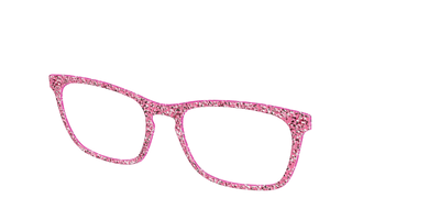 The Hot Pink Sparkle - Angle Top Thumbnail - Pair Eyewear