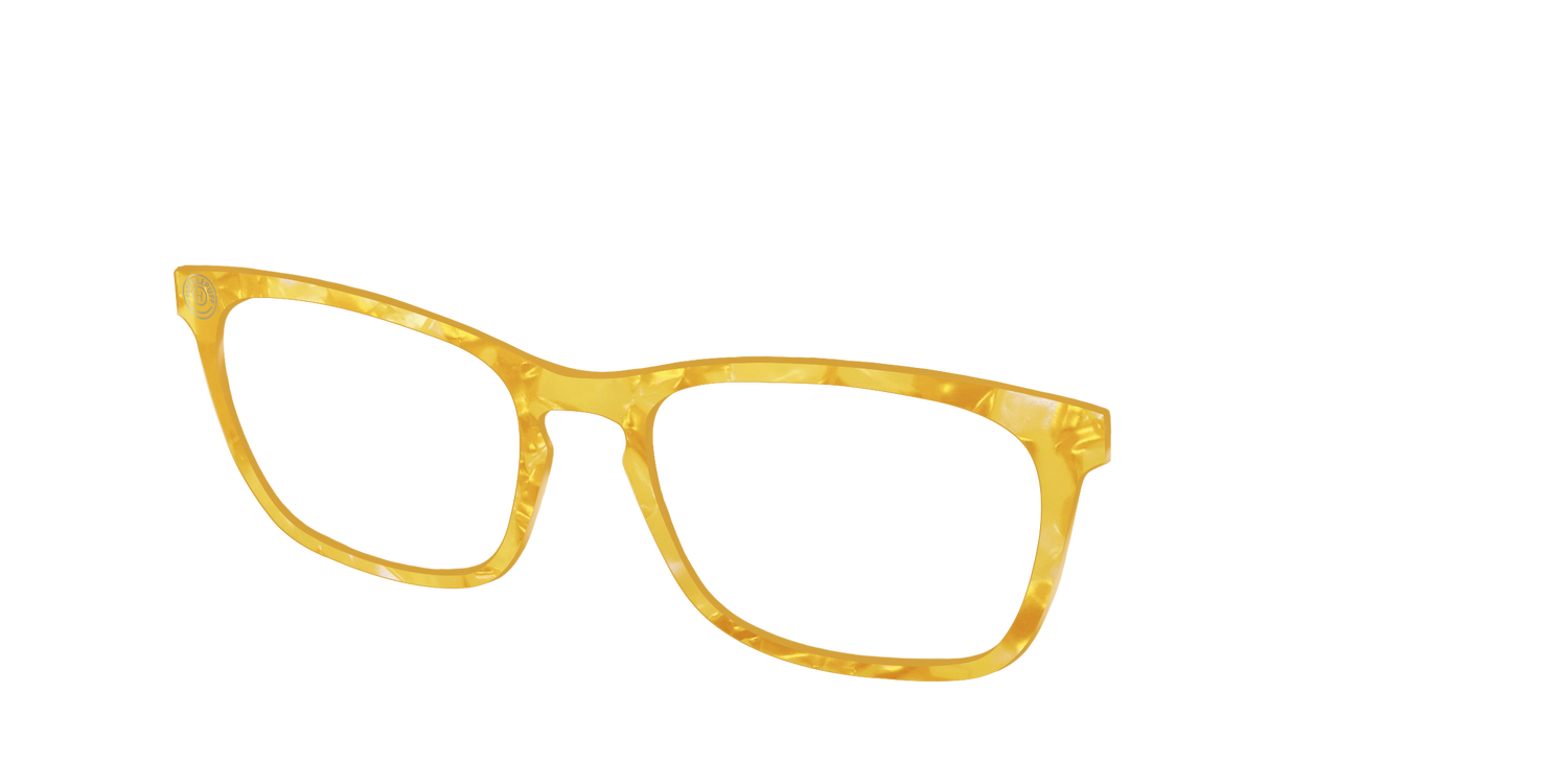 The Hufflepuff™ Pearl Tortoise - Angle Top Image - Pair Eyewear
