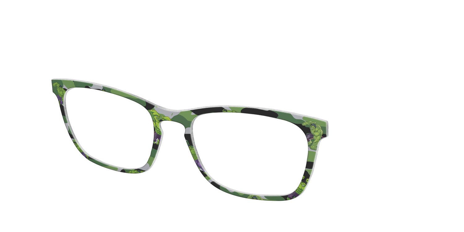 The Hulk Camo - Angle Top Image - Pair Eyewear