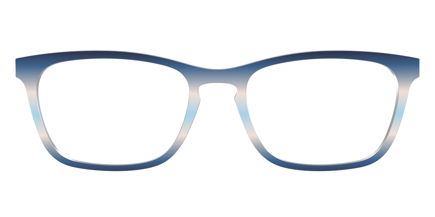 The Hydrangea Haze Gradient - Front Top Image - Pair Eyewear