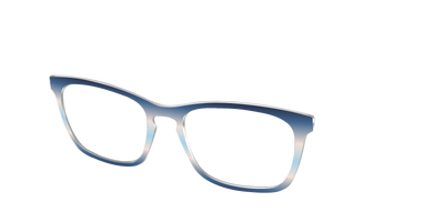 The Hydrangea Haze Gradient - Angle Top Thumbnail - Pair Eyewear