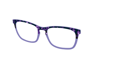 The Iris Tortoise Crystal Split - Angle Top Thumbnail - Pair Eyewear
