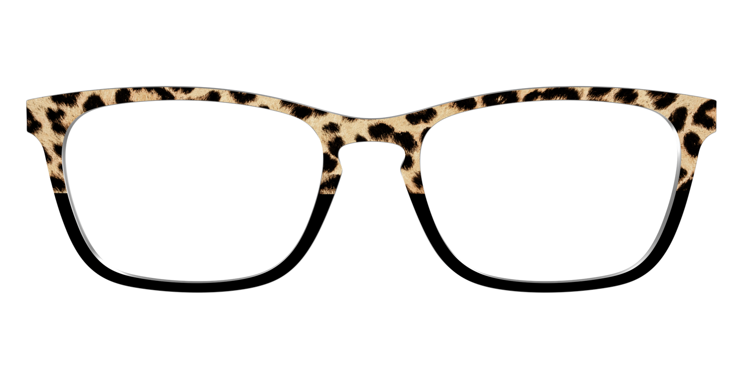 The Leopard Spots Split - Front Top Image - Pair Eyewear