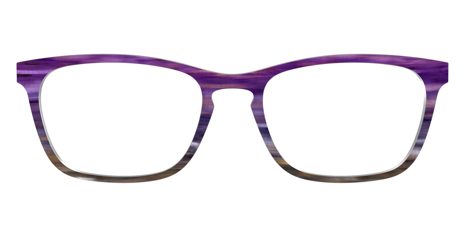 The Lilac Gradient Horn - Front Top Image - Pair Eyewear