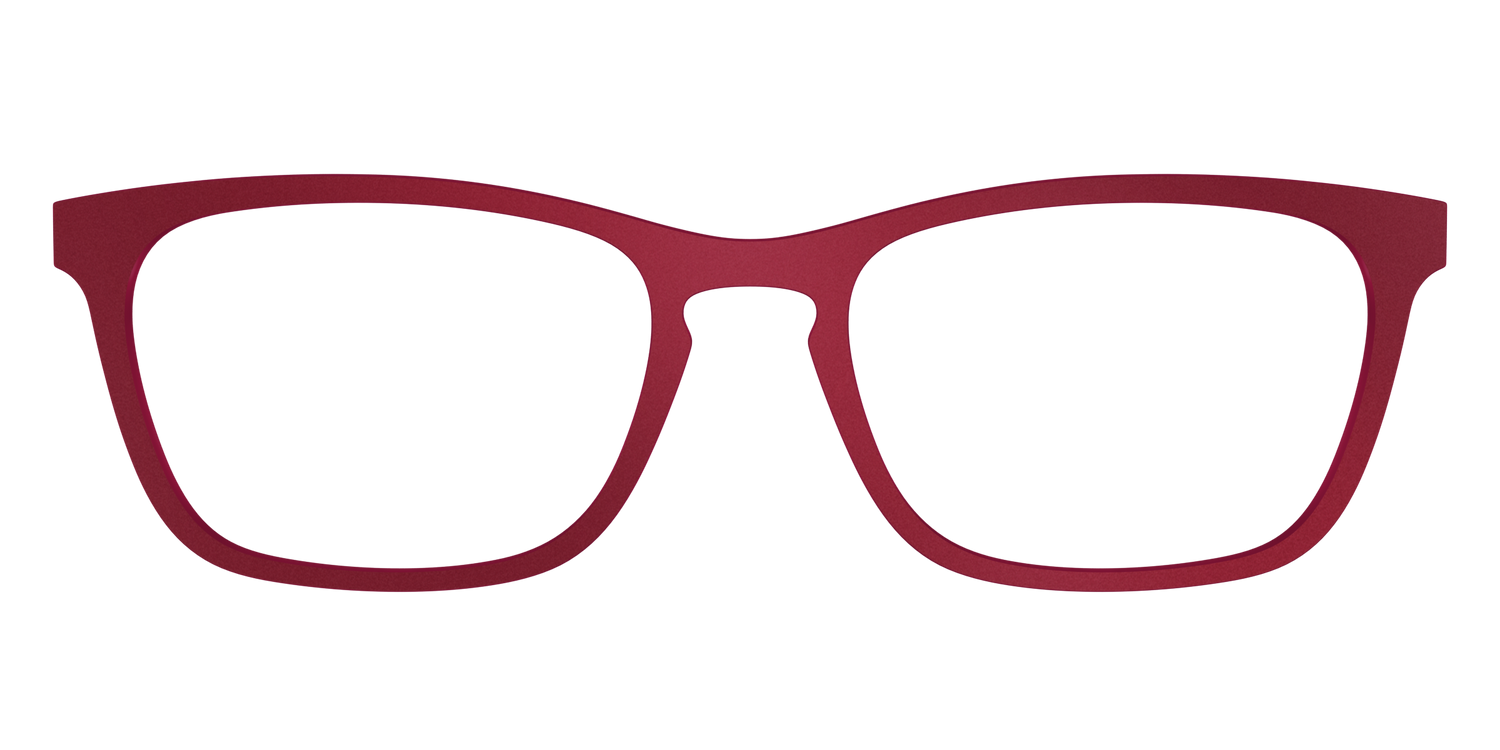 The Matte Burgundy - Front Top Image - Pair Eyewear