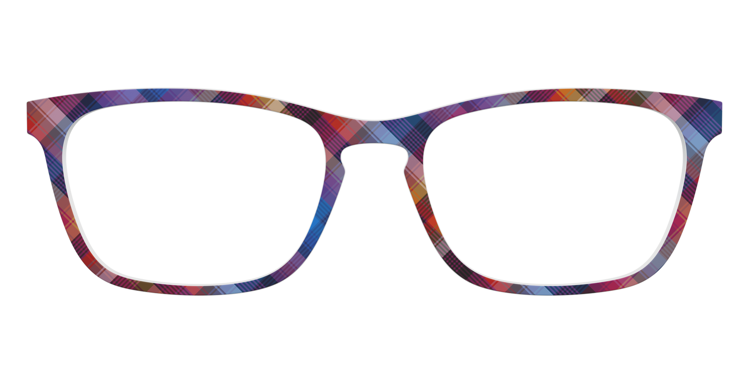 The Ombre Plaid - Front Top Image - Pair Eyewear