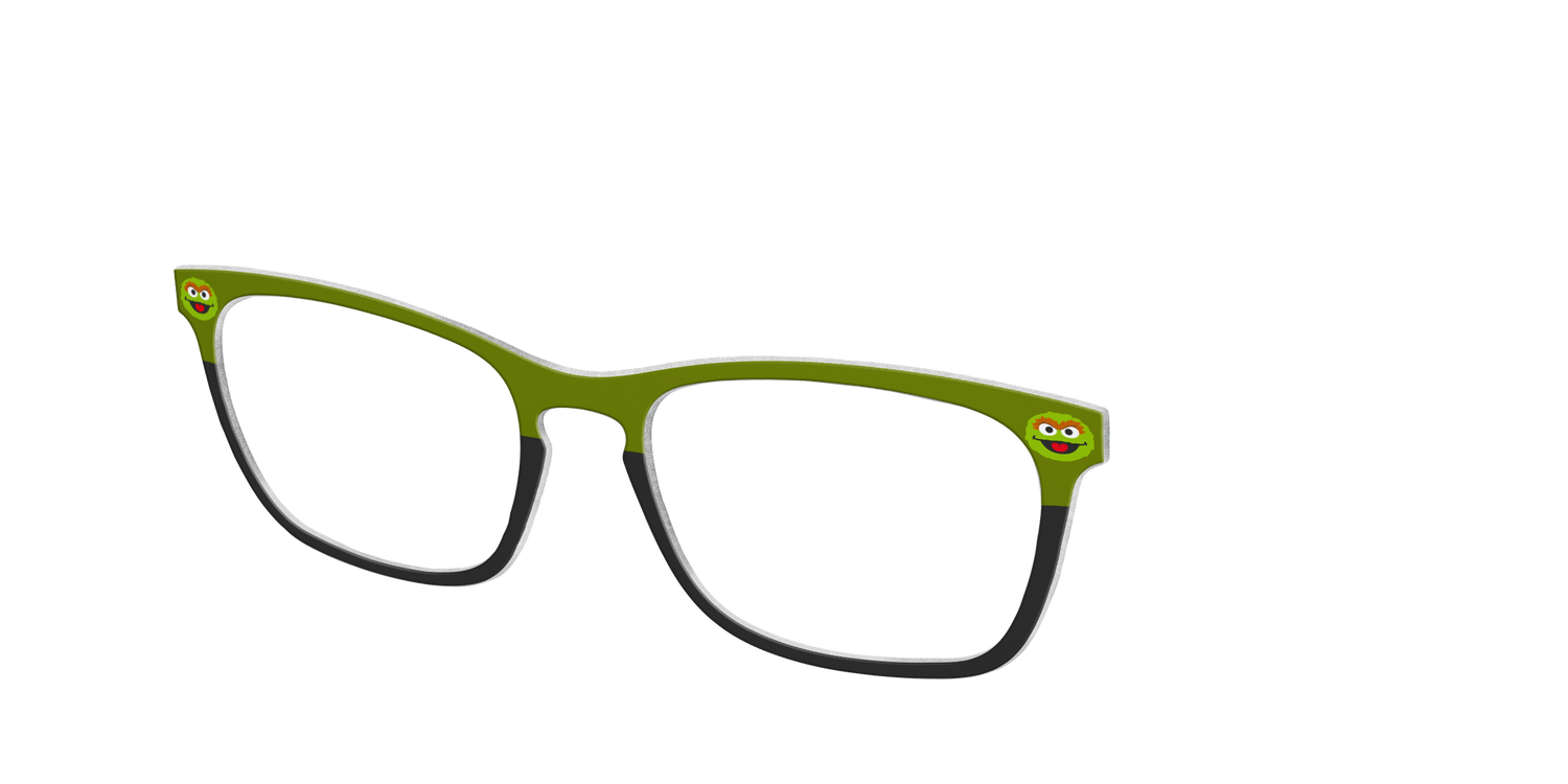 The Oscar the Grouch - Angle Top Image - Pair Eyewear