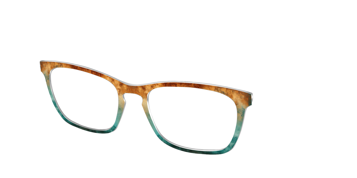 The Oxidized Copper - Angle Top Image - Pair Eyewear