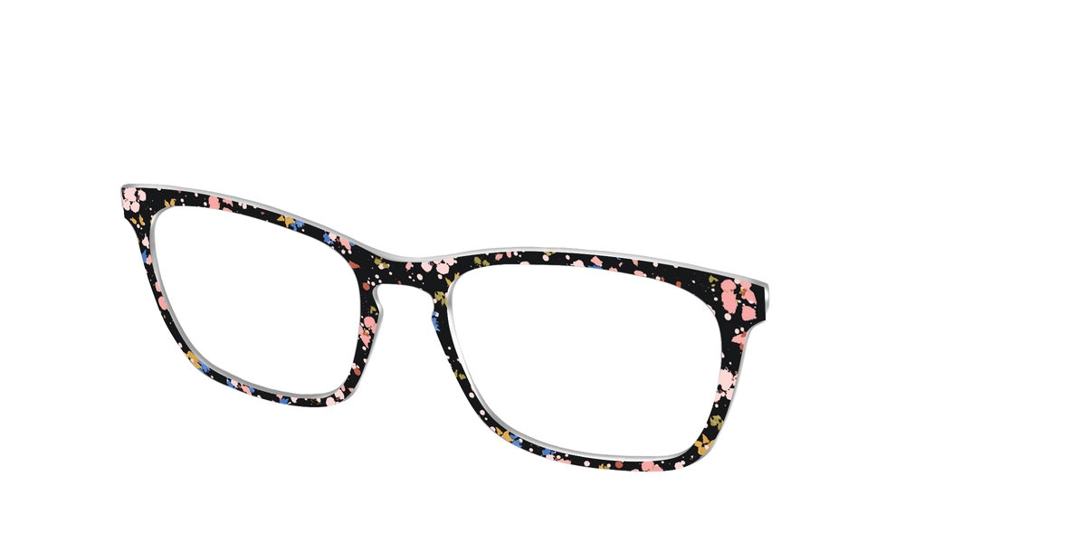 The Pallid Paint Splatter - Angle Top Image - Pair Eyewear