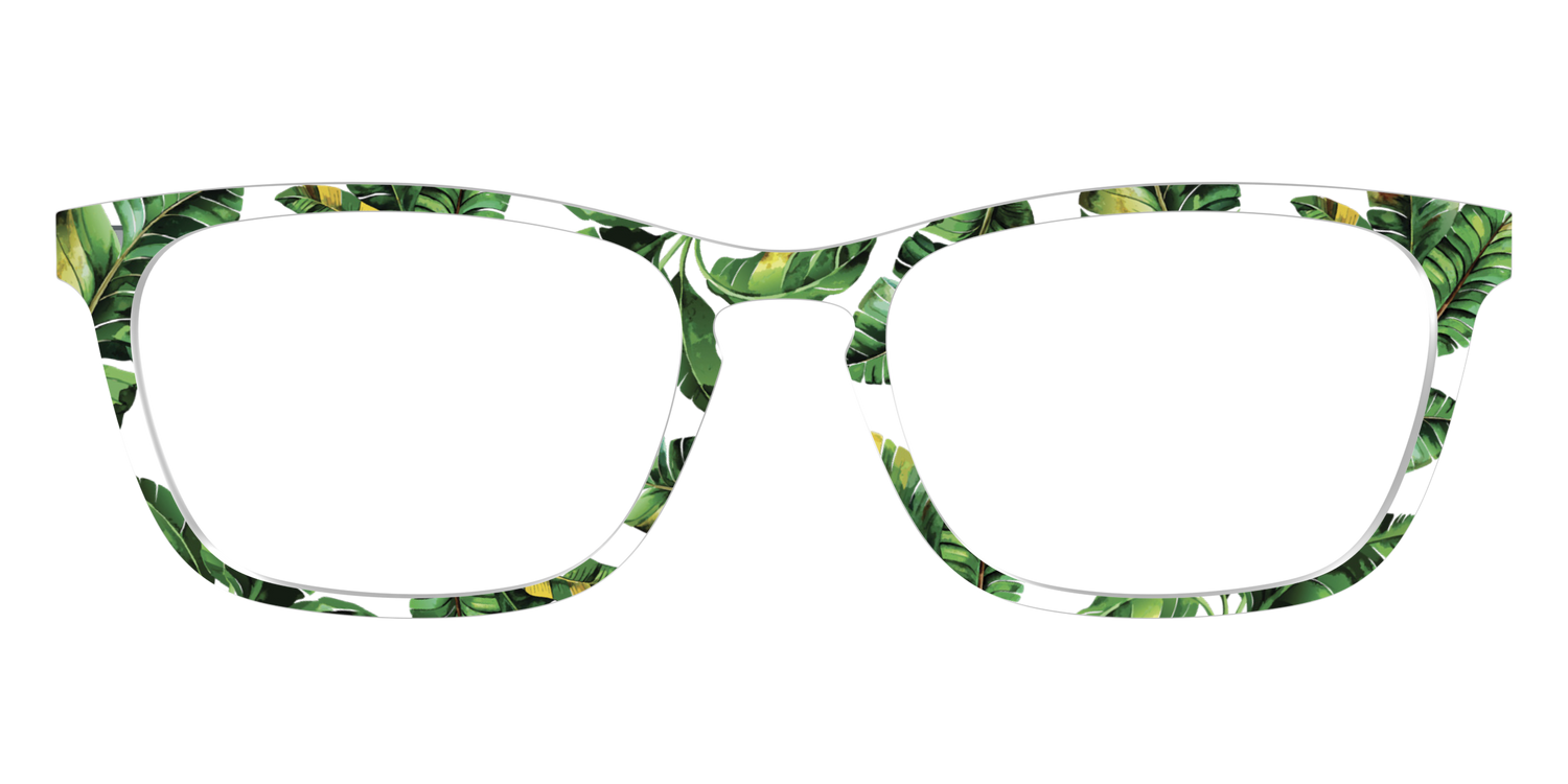 The Palm Leaves Crystal - Front Top Image - Pair Eyewear