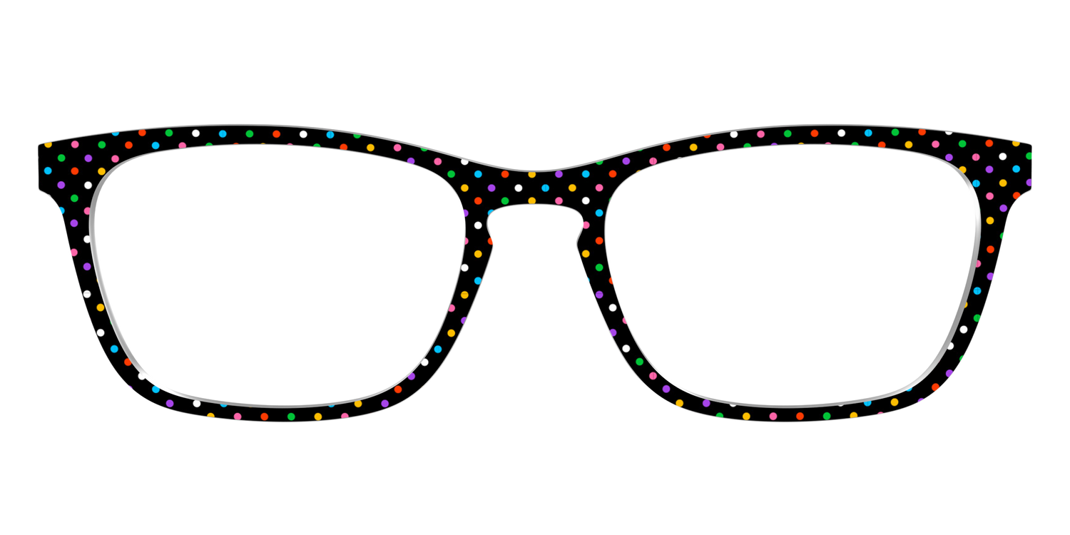 The Parade Polka Dots - Front Top Image - Pair Eyewear