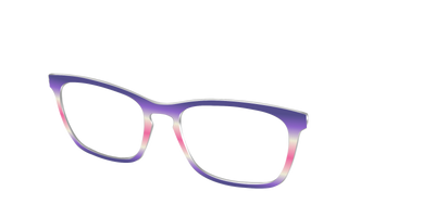 The Petunia Haze Gradient - Angle Top Thumbnail - Pair Eyewear