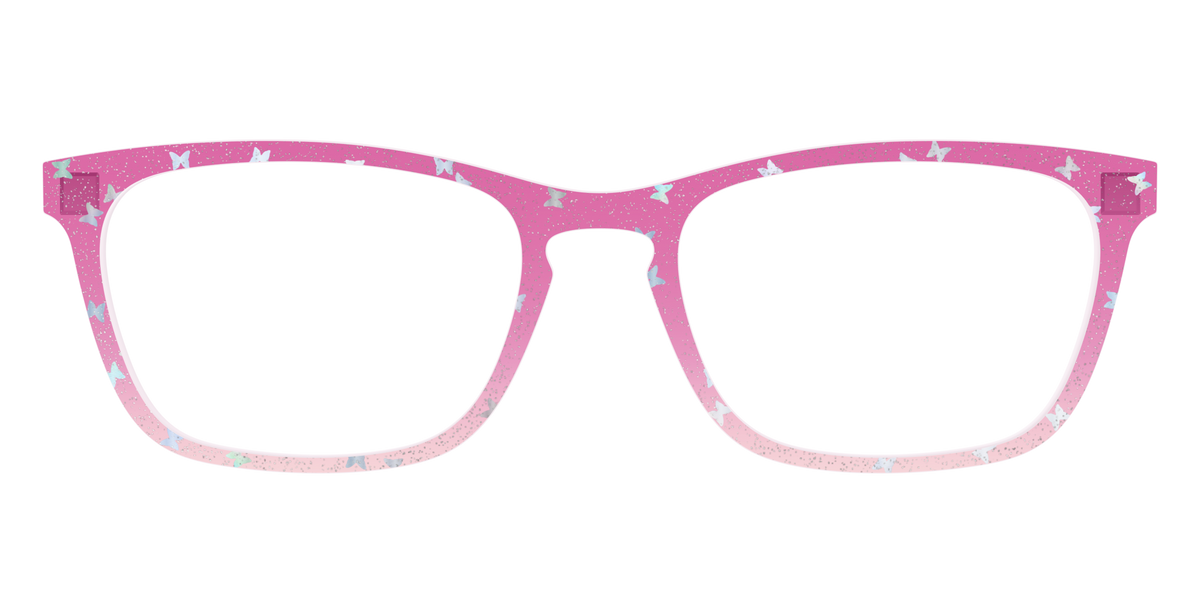 The Pink Butterfly Sparkle Crystal - Front Top Image - Pair Eyewear