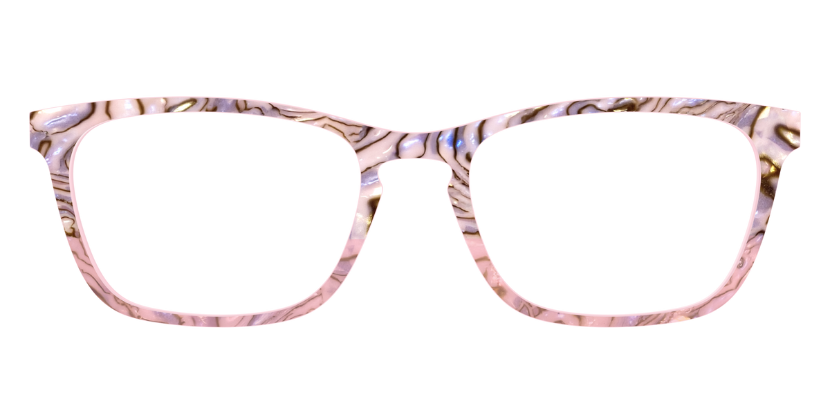 The Pink Conch Shell Pearl Crystal Split - Front Top Image - Pair Eyewear