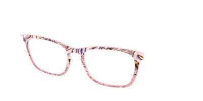 The Pink Conch Shell Pearl Crystal Split - Angle Top Thumbnail - Pair Eyewear