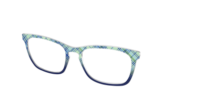 The Poetic Plaid - Angle Top Thumbnail - Pair Eyewear