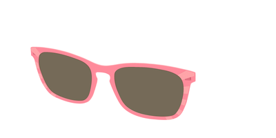 The Polarized Fruit Punch Sunburst Sun Top - Angle Top Thumbnail - Pair Eyewear