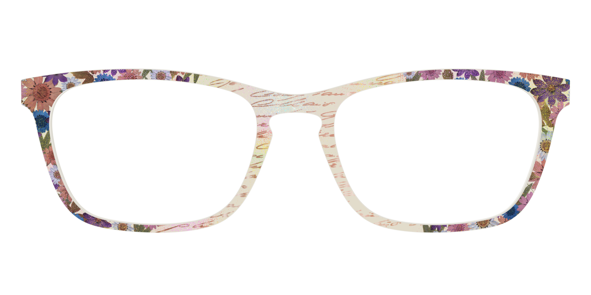 The Pressed Flowers with Foil Crystal - Front Top Image - Pair Eyewear