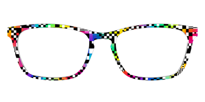 The Prismatic Check - Front Top Thumbnail - Pair Eyewear
