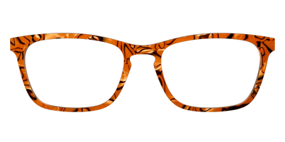 The Pumpkin Pearl Swirl - Front Top Thumbnail - Pair Eyewear
