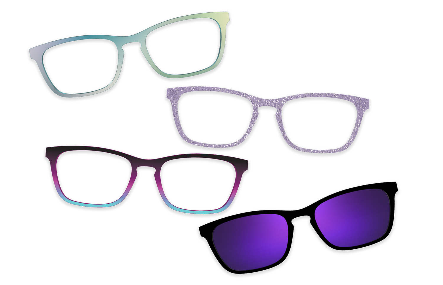 The Purple Palette Set - Product Image 4 - Pair Eyewear