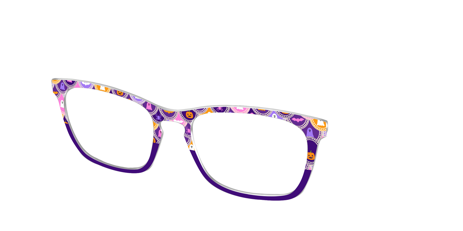 The Spooky Scallop Split - Angle Top Image - Pair Eyewear