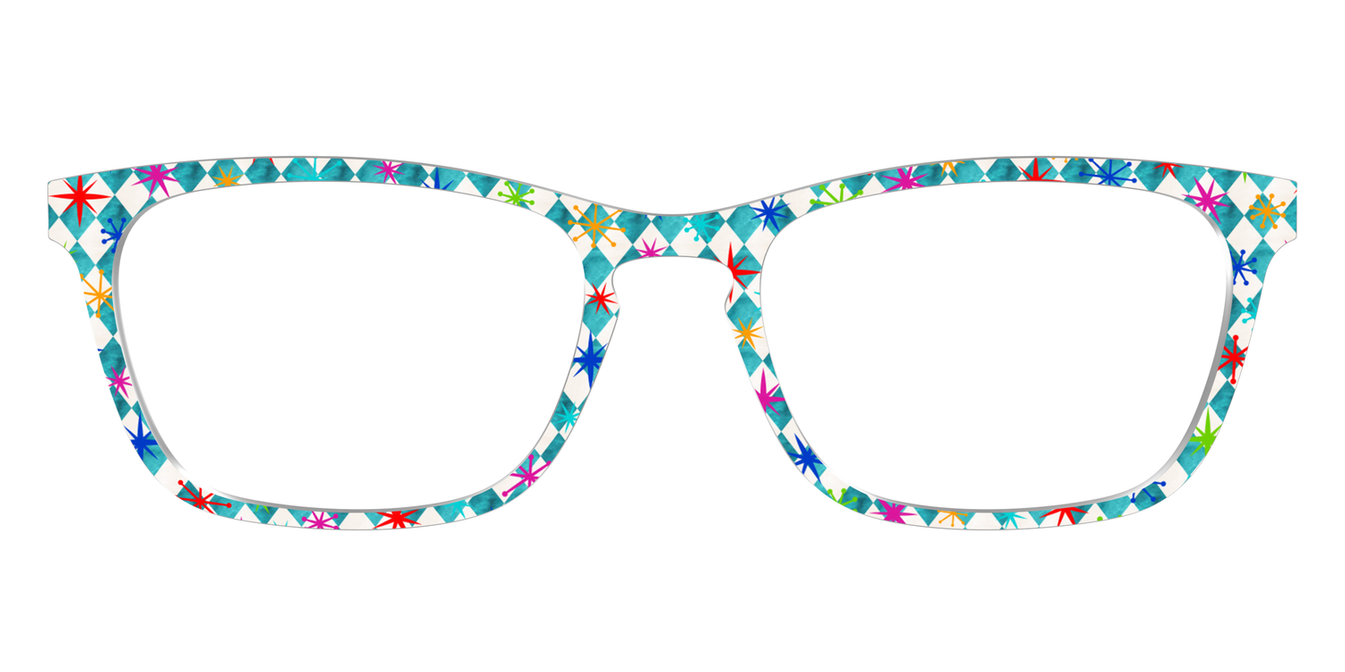The Starburst Diamonds - Front Top Image - Pair Eyewear