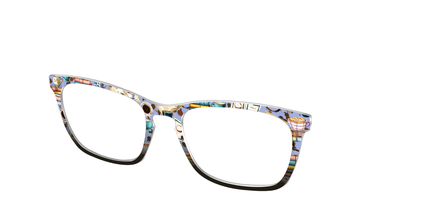 The Study Date - Angle Top Image - Pair Eyewear
