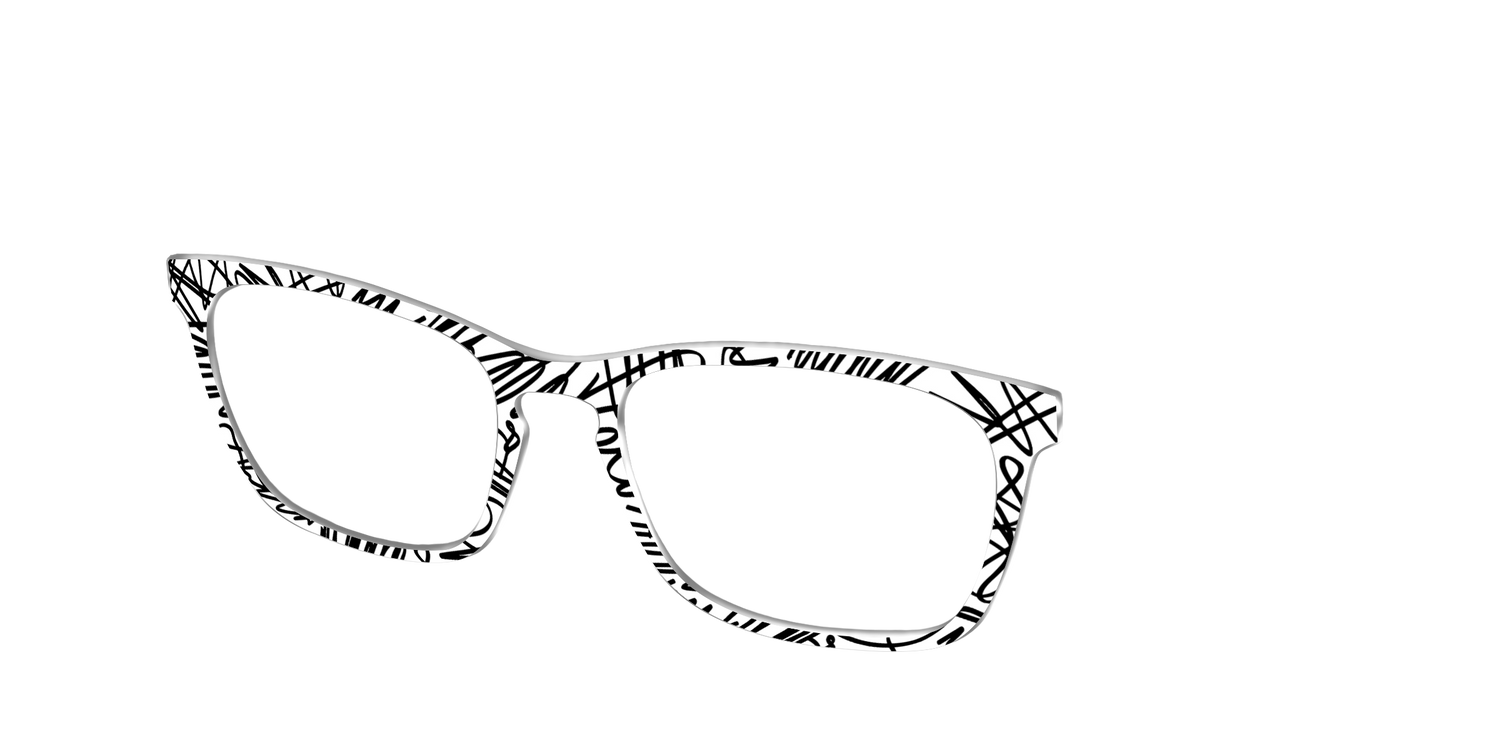 The Stylish Scribble - Angle Top Image - Pair Eyewear
