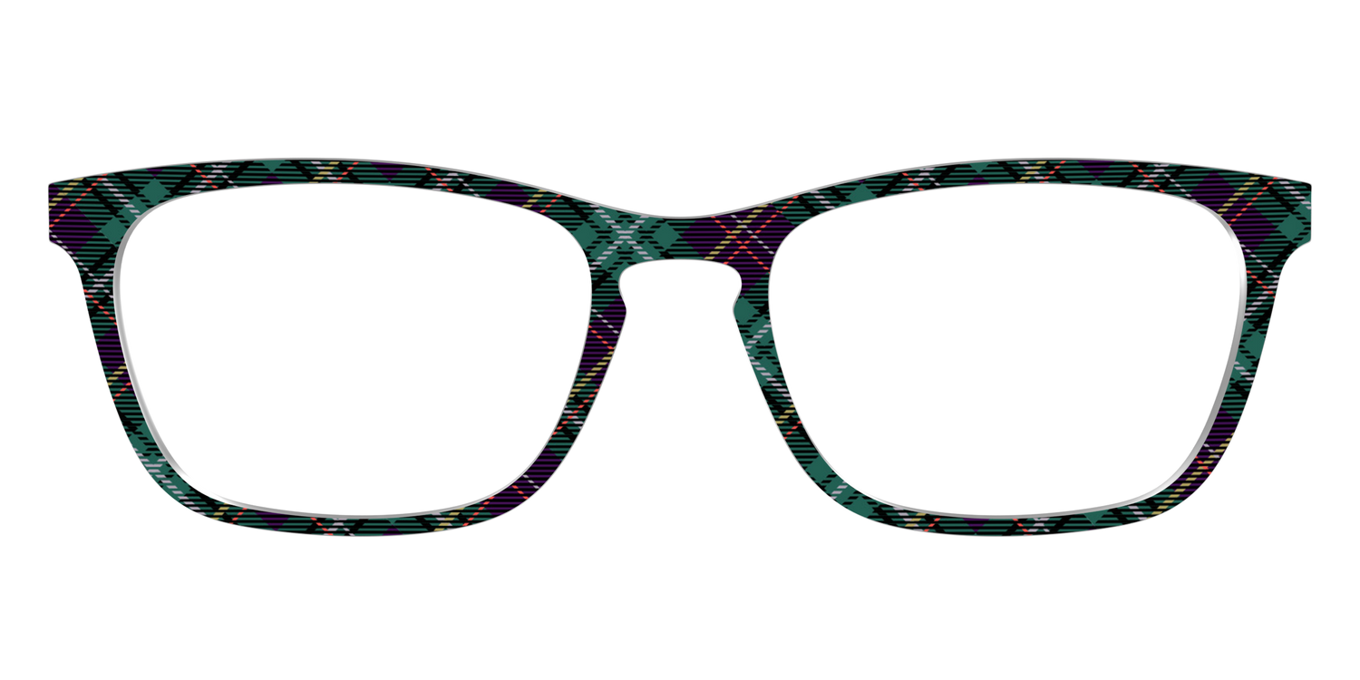 The Tall Tales Tartan - Front Top Image - Pair Eyewear