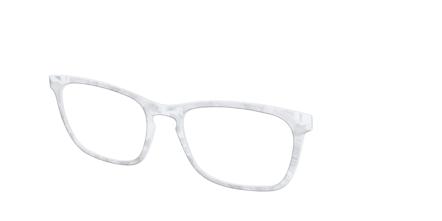 The White Pearlescent - Angle Top Image - Pair Eyewear
