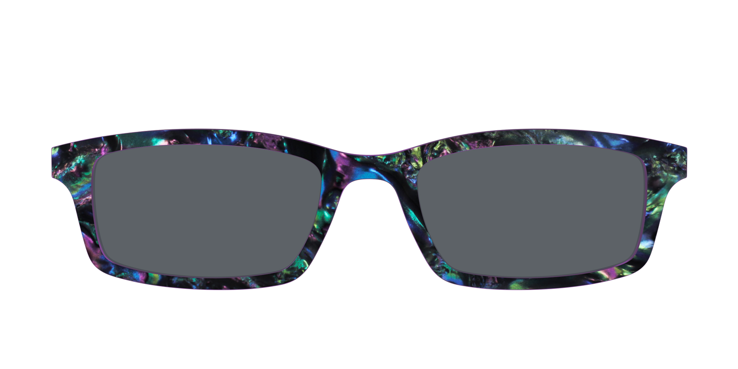 The Polarized Abalone Sun Top - Front Top Image - Pair Eyewear
