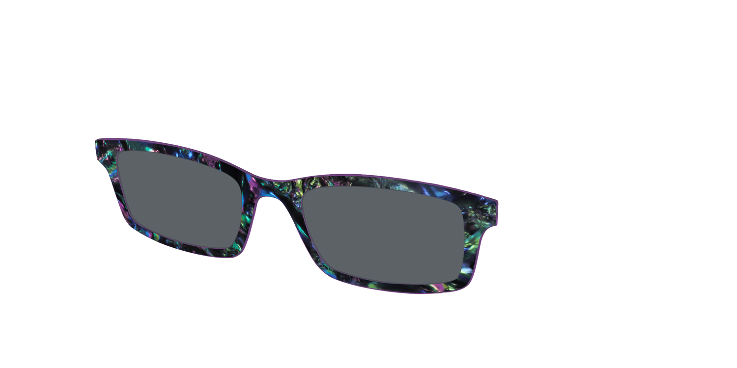 The Polarized Abalone Sun Top - Angle Top Image - Pair Eyewear