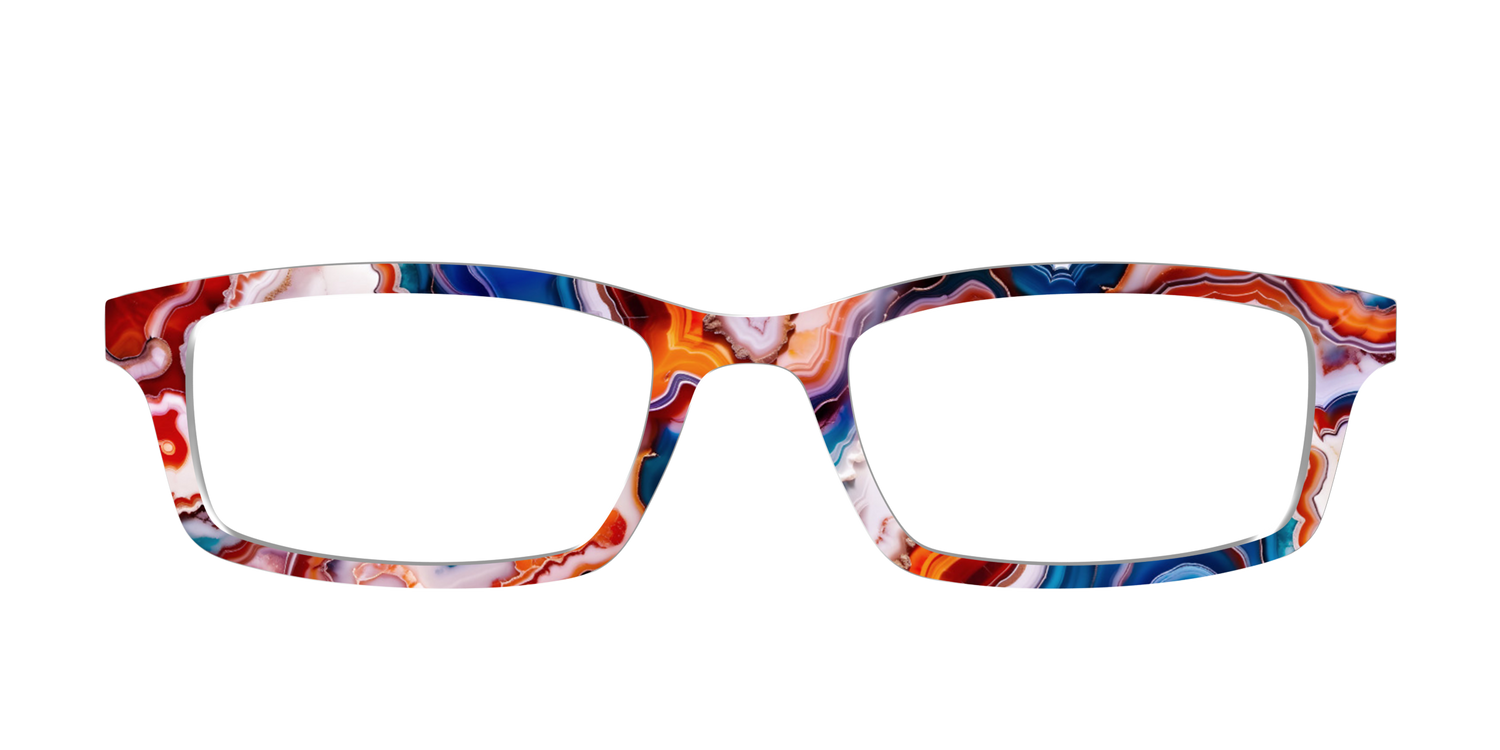 The Abroad Agate - Front Top Image - Pair Eyewear