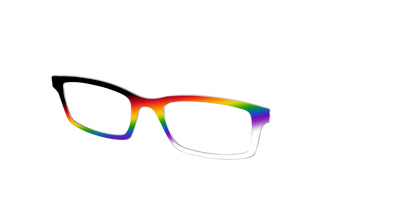 The Ally Gradient - Angle Top Thumbnail - Pair Eyewear
