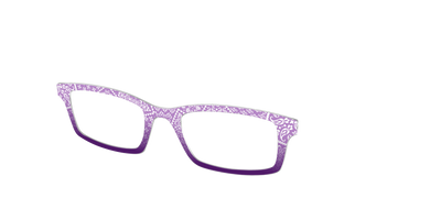 The Amethyst Patchwork - Angle Top Thumbnail - Pair Eyewear