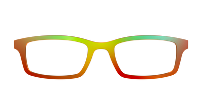 The Apricot Ombre - Front Top Thumbnail - Pair Eyewear