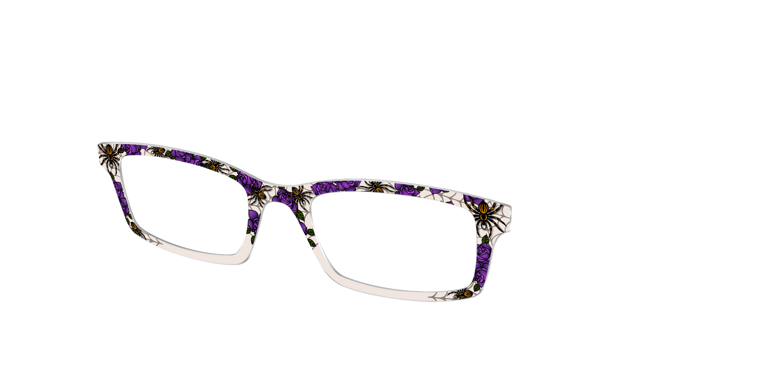 The Arachnid Rosebuds - Angle Top Image - Pair Eyewear