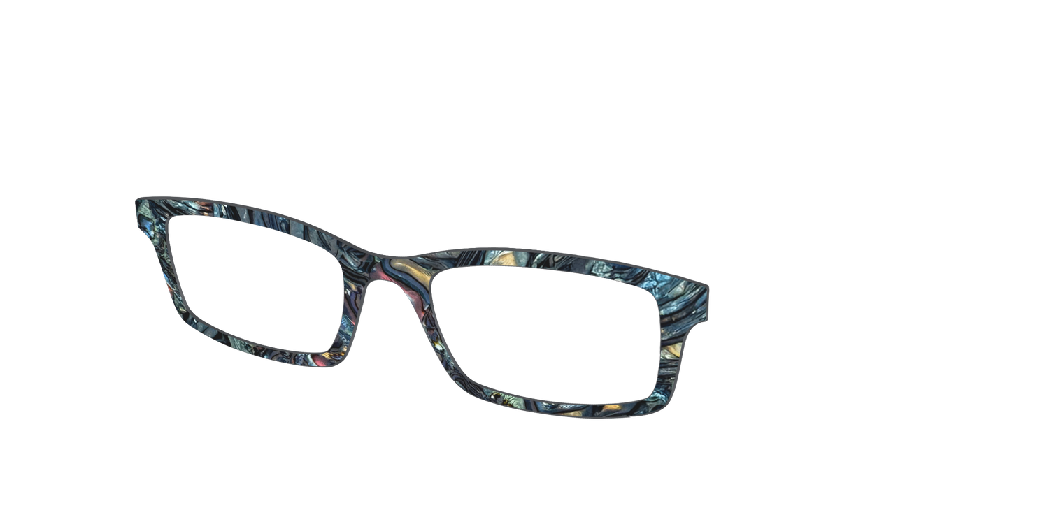 The Ares Bedrock Pearl - Angle Top Image - Pair Eyewear
