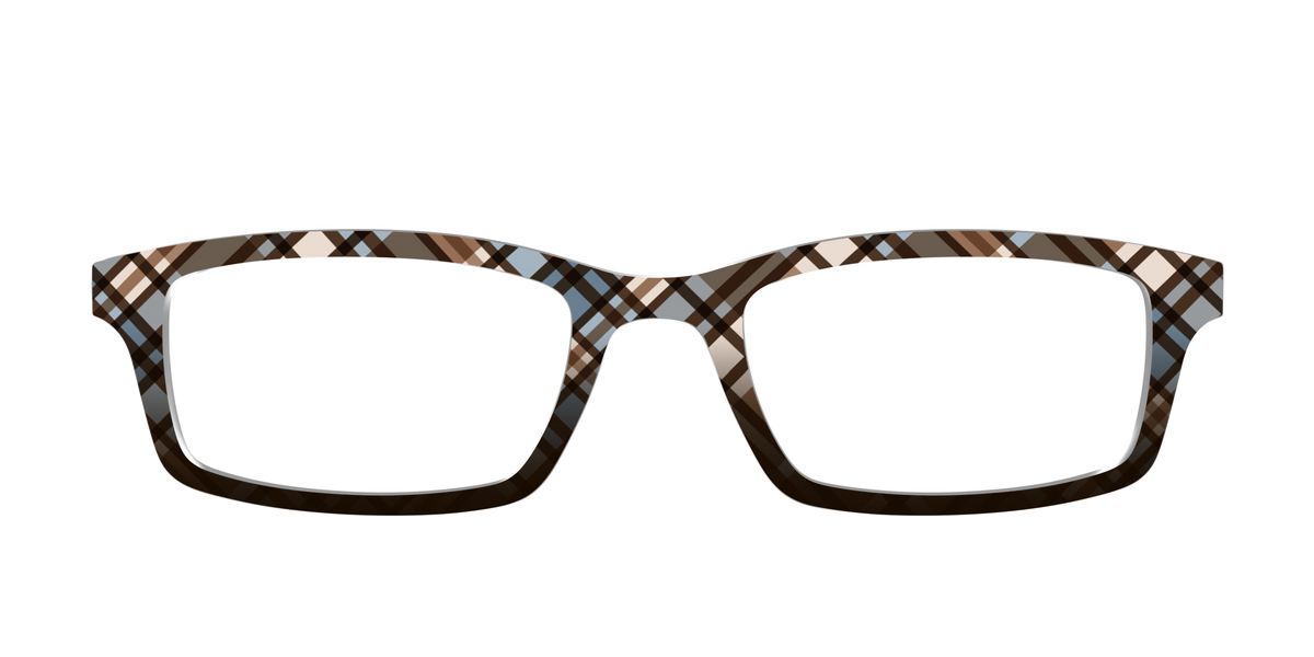 The Backwoods Plaid - Front Top Image - Pair Eyewear