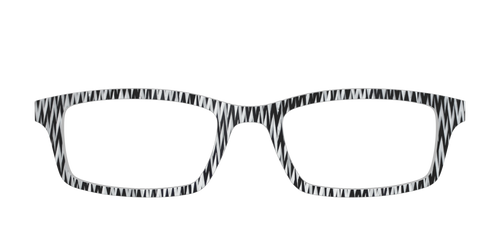 The B&W Chevron - Pair Eyewear