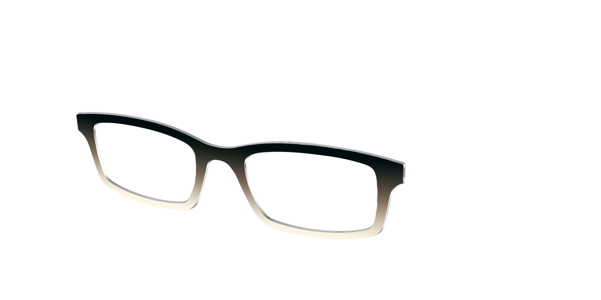 The Bark to Ivory Gradient - Angle Top Image - Pair Eyewear