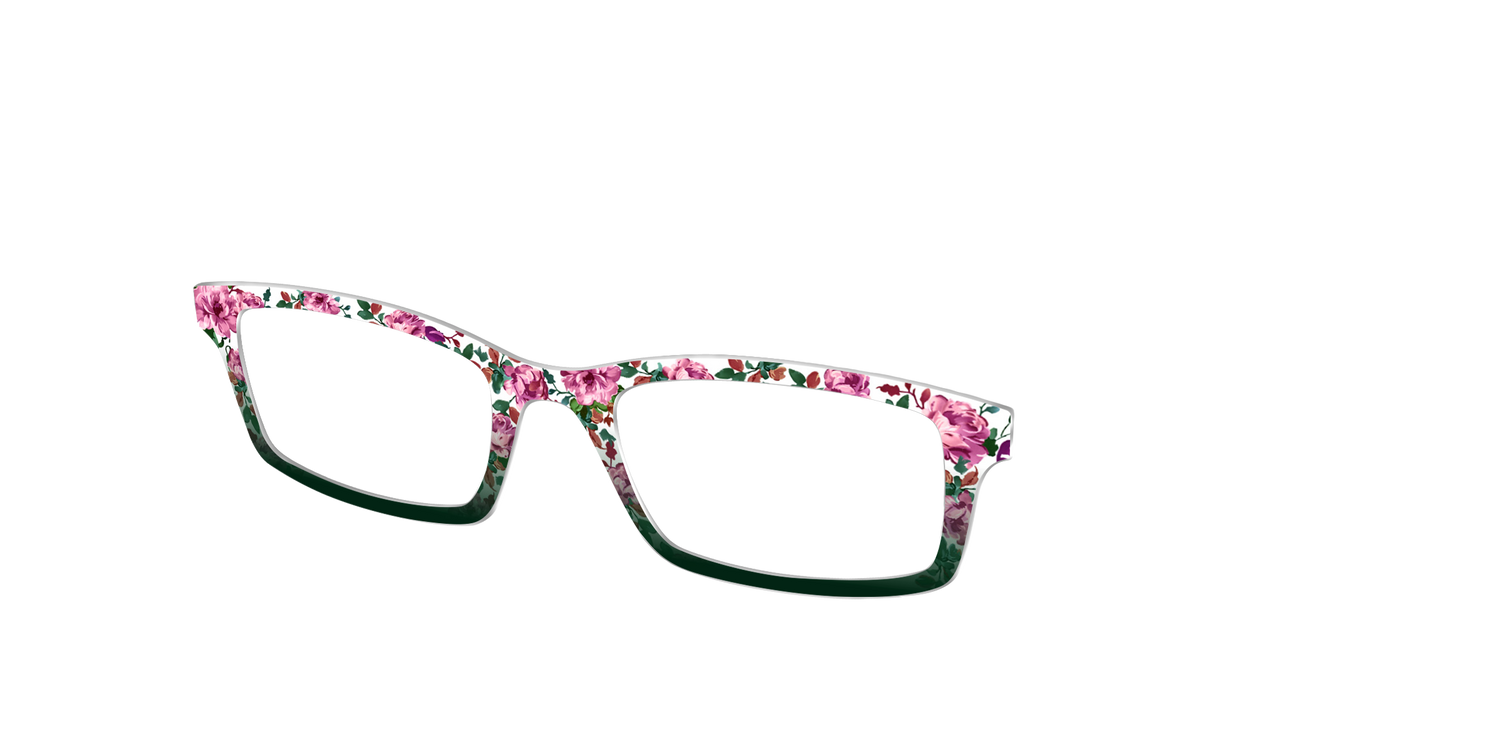 The Baroque Blossoms - Angle Top Image - Pair Eyewear