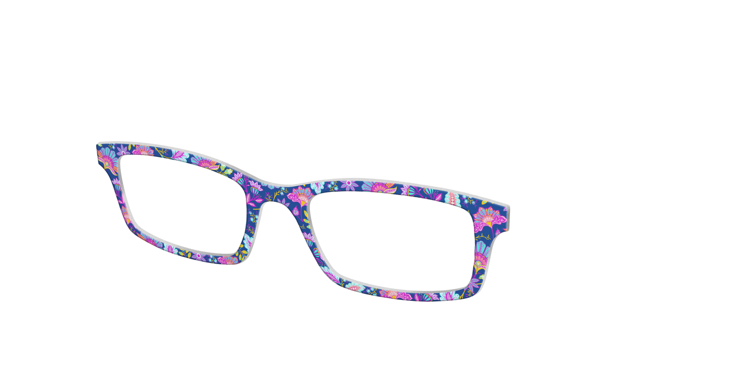 The Berry Indie Floral - Angle Top Image - Pair Eyewear